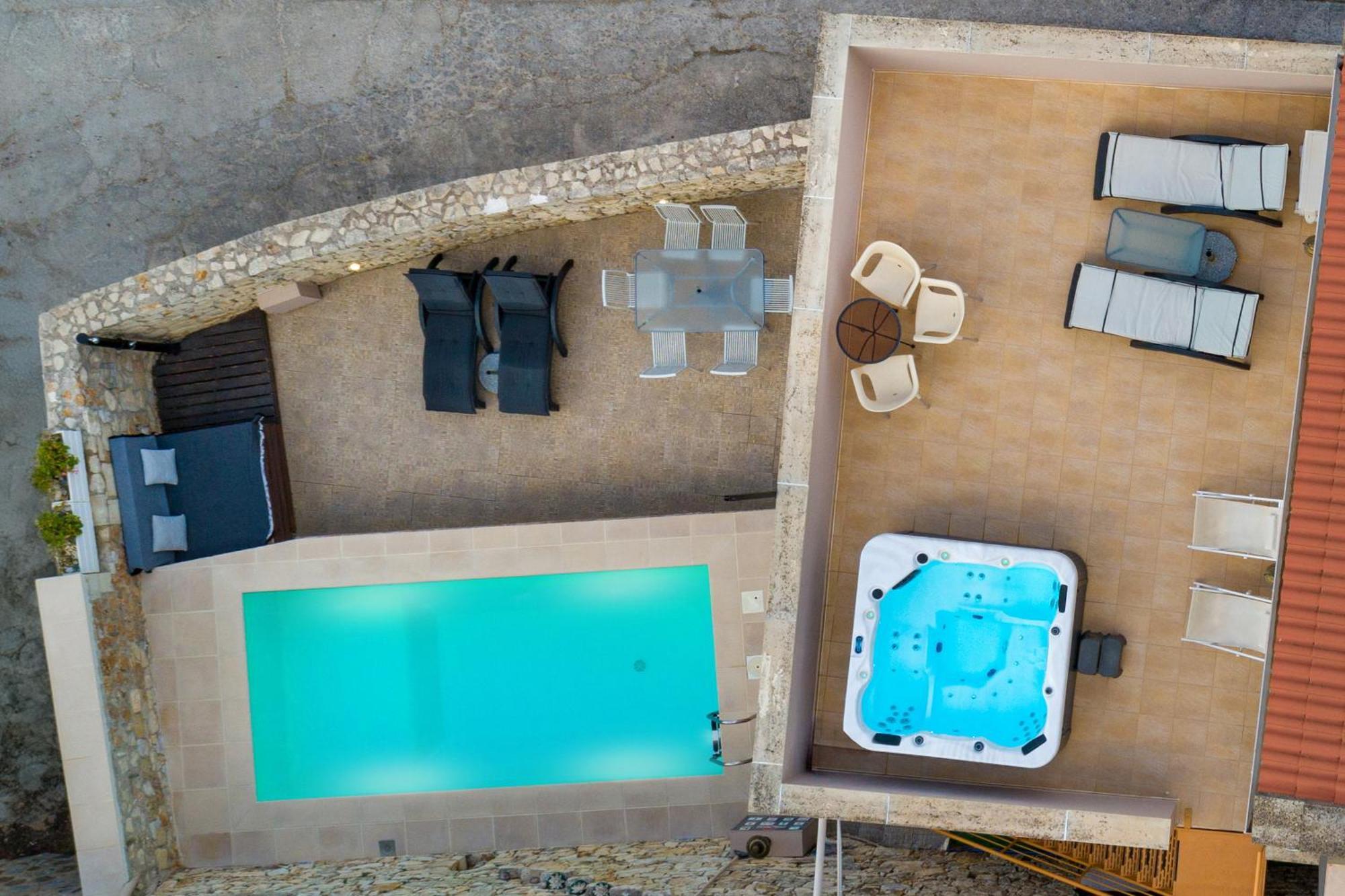 Olga'S Filoxenia - Villa Aladanos-Private Pool And Heated Jacuzzi Makhairoí 외부 사진